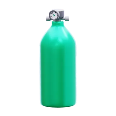 Sauerstoffflasche  3D Icon