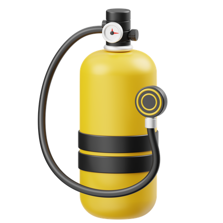 Sauerstofftank  3D Icon