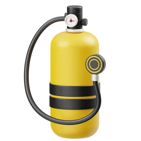 Sauerstofftank  3D Icon