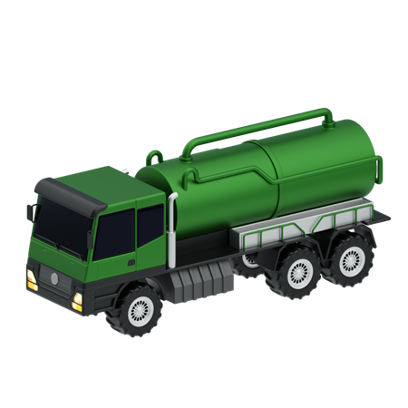 Vakuumwagen  3D Icon