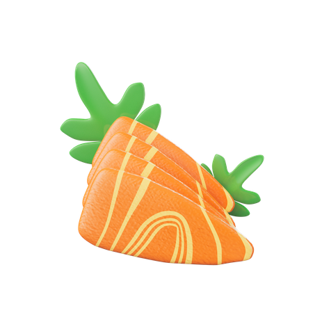 Saumon  3D Icon