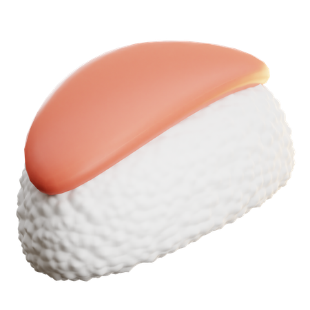 Nigiri au saumon  3D Icon