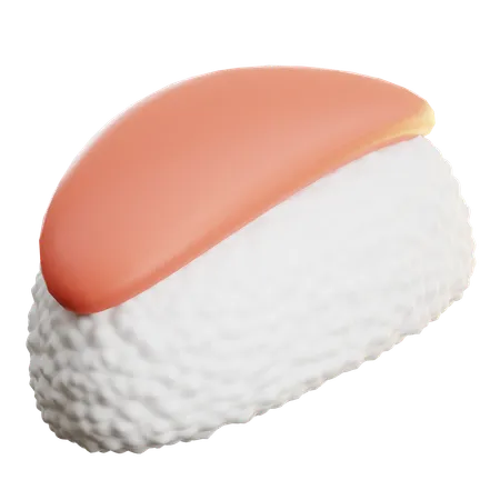 Nigiri au saumon  3D Icon