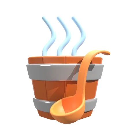 Sauna  3D Icon