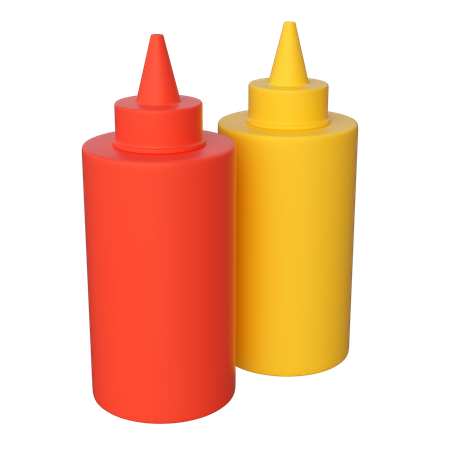 Saurce Bottles  3D Icon