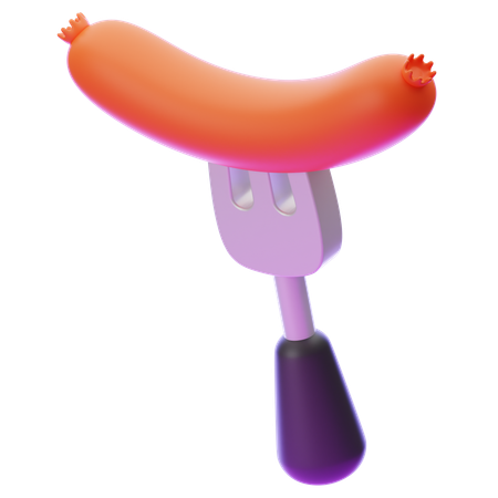 SAUSAGE  3D Icon