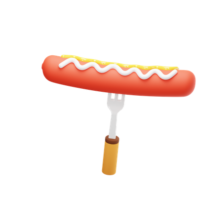 Sausage  3D Icon