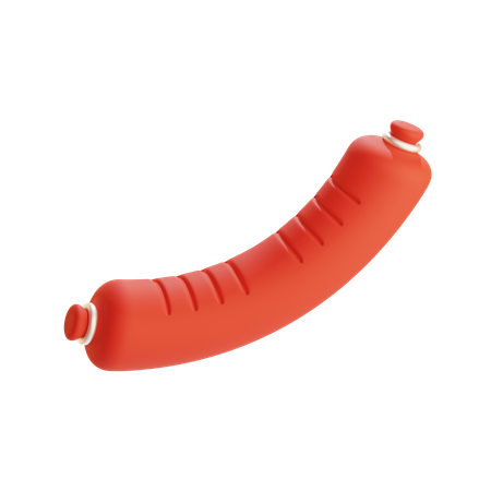 Sausage  3D Icon