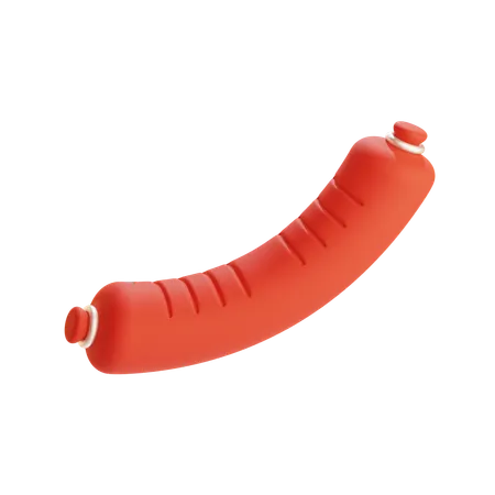 Sausage  3D Icon