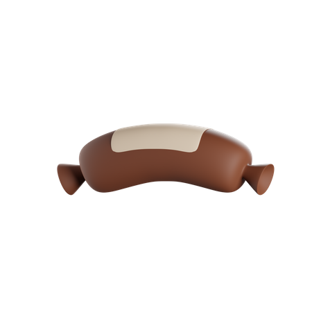 Sausage  3D Icon