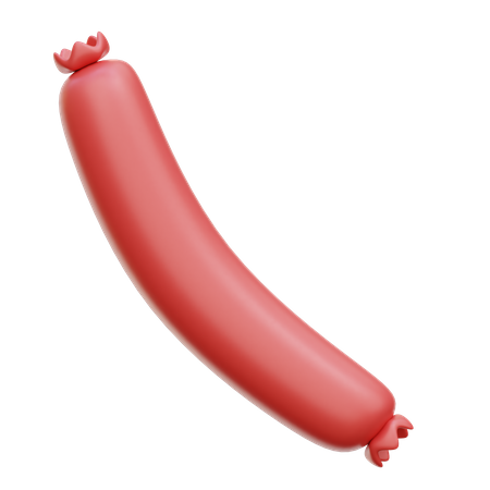 Sausage  3D Icon