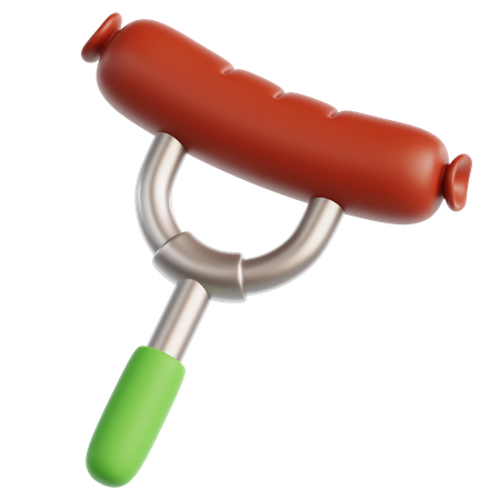 Sausage  3D Icon