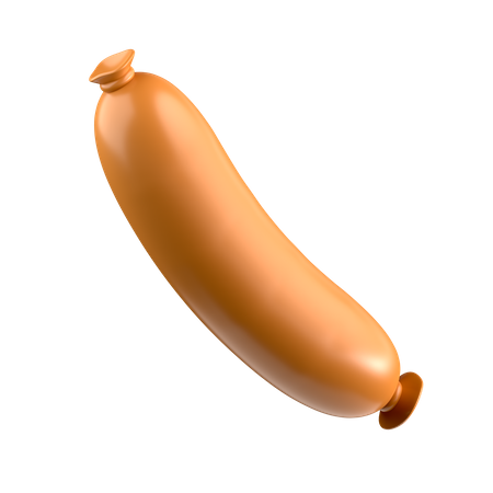 Sausage  3D Icon