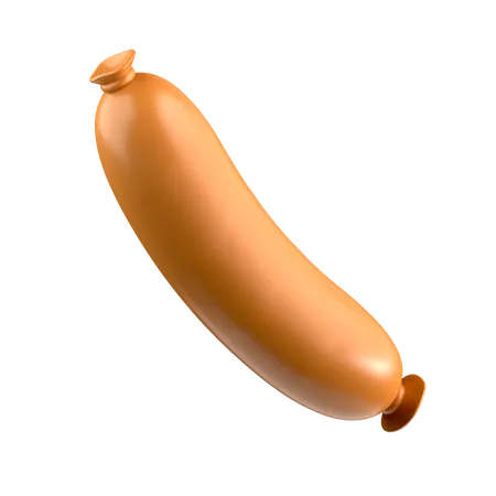 Sausage  3D Icon