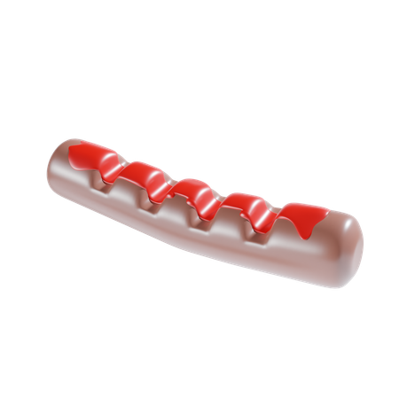 Sausage  3D Icon