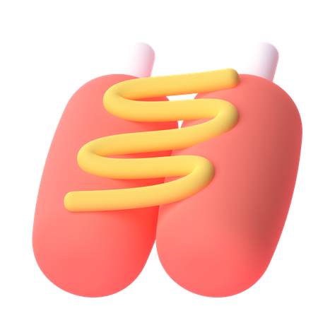 Sausage  3D Icon