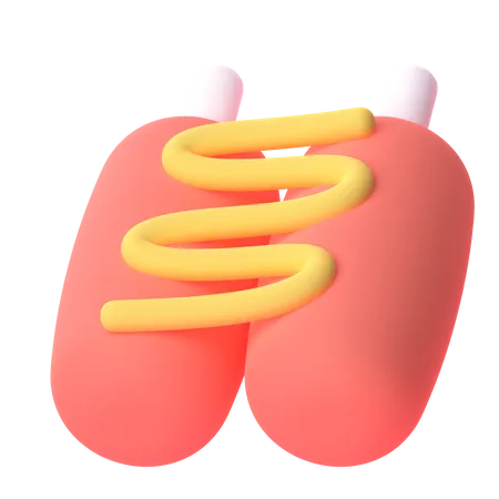 Sausage  3D Icon