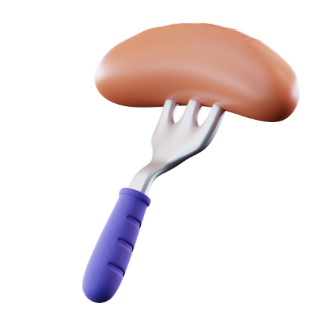 Sausage  3D Icon