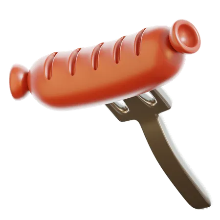 Sausage  3D Icon