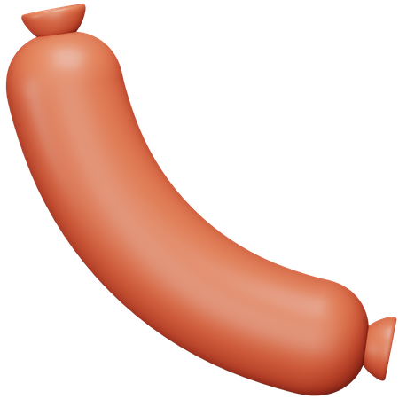 Sausage  3D Icon