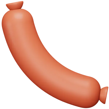 Sausage  3D Icon