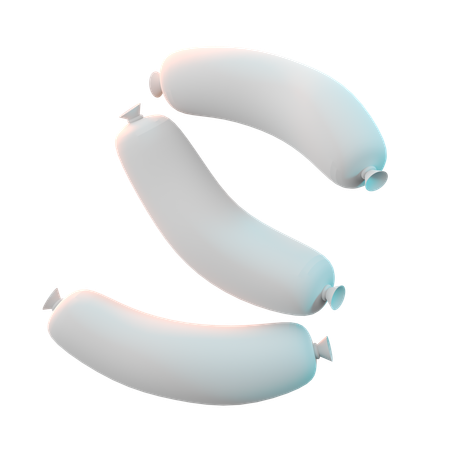 Sausage  3D Icon