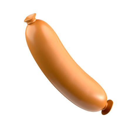 Sausage  3D Icon