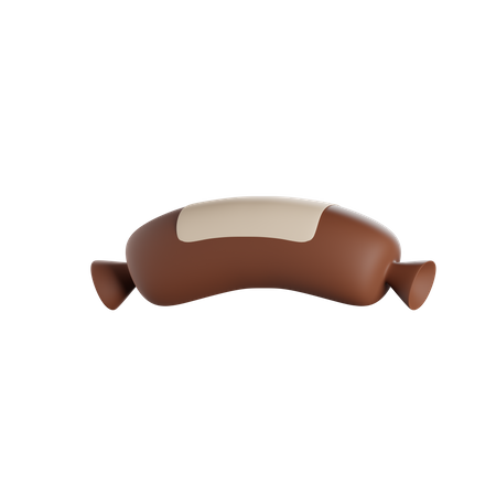 Sausage  3D Icon