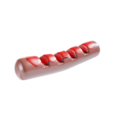 Sausage  3D Icon