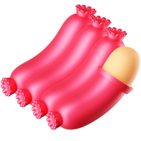 Sausage  3D Icon