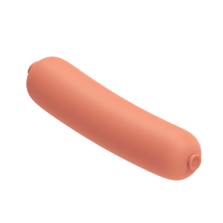 Sausage  3D Illustration