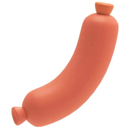 Sausage  3D Illustration