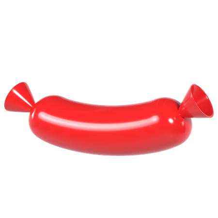 Sausage  3D Illustration