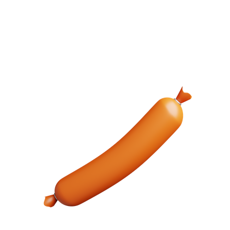 Sausage  3D Illustration