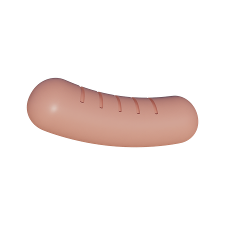 Sausage 3D Illustration
