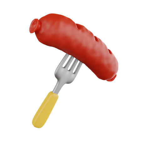 Sausage 3D Icon