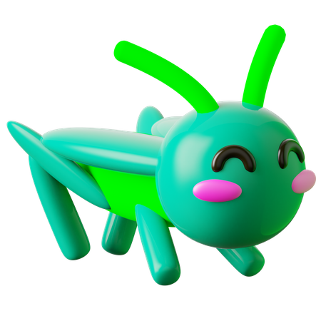 Sauterelle  3D Icon