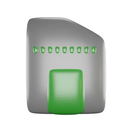 Sauvegarder  3D Icon