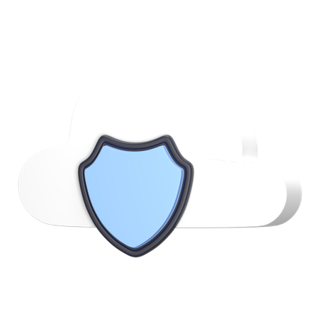 Sauver le cloud  3D Icon