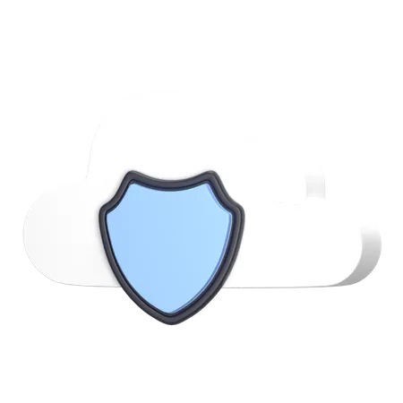 Sauver le cloud  3D Icon