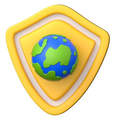 Sauver la Terre  3D Icon