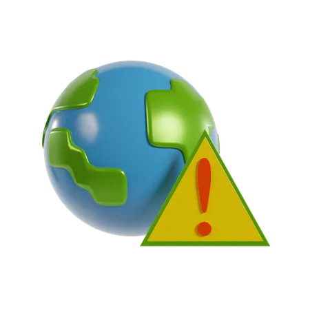 Sauver la Terre  3D Icon