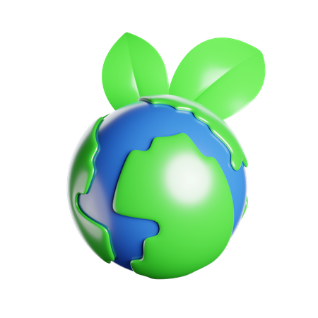 Sauver la Terre  3D Icon