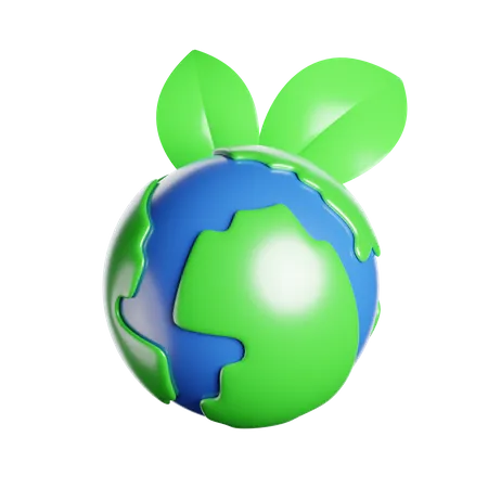 Sauver la Terre  3D Icon