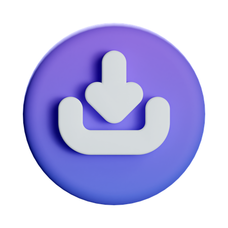 保存  3D Icon