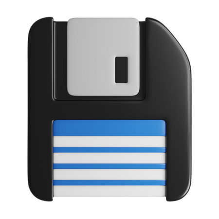 Save  3D Icon