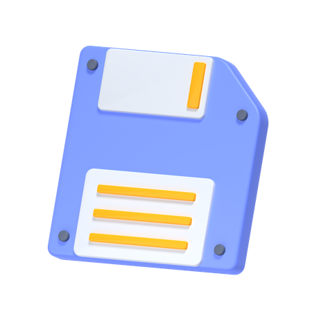 Save  3D Icon