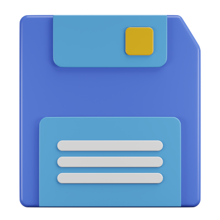 Save  3D Icon