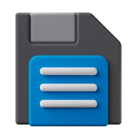 Floppy Disk Save 3 D Icon 3D Icon