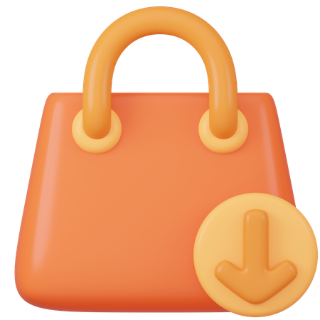Save Bag  3D Icon